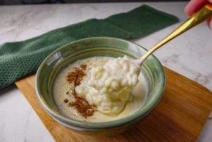 Receita de arroz doce
