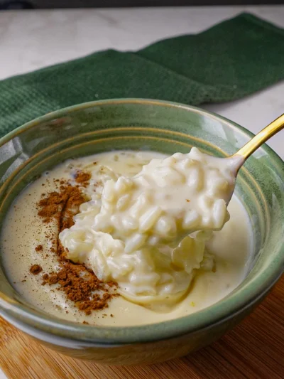 Receita de arroz doce