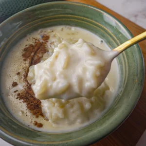 Receita de arroz doce