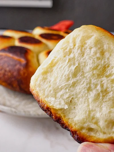receita de pão na panela