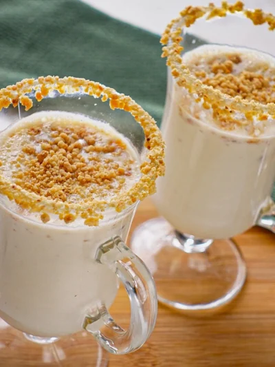 Receita de bebida quente de paçoca