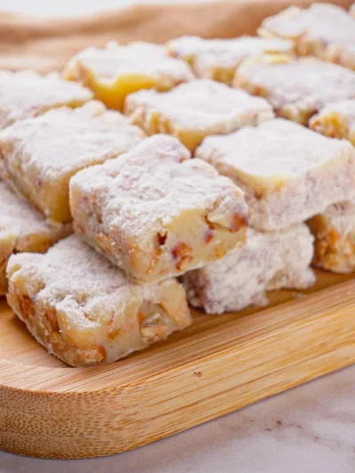 Receita de pé de moça de leite ninho